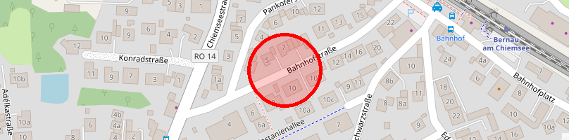 Standort des Blitzers auf Karte