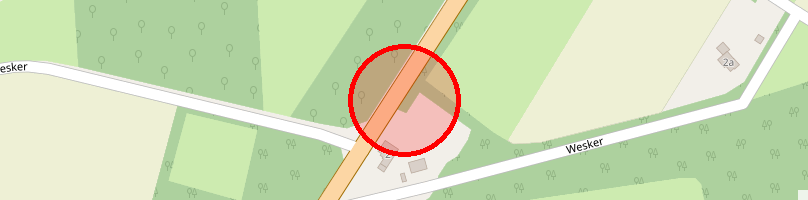 Standort des Blitzers auf Karte