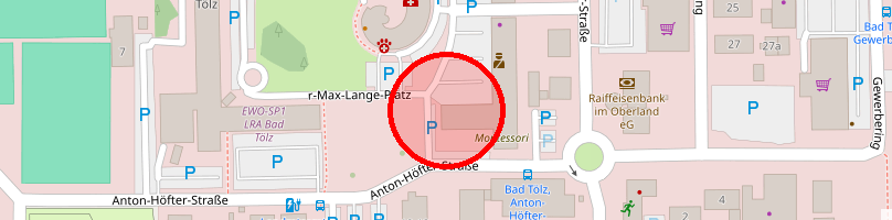 Bußgeldstelle Kartenansicht