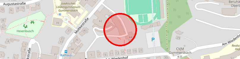 Bußgeldstelle Kartenansicht